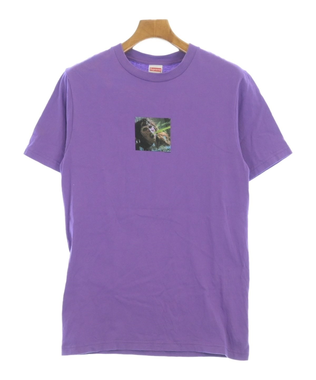 シュプリーム tシャツ紫 Supreme（シュプリーム）Tシャツ・カットソー 紫 サイズ:S メンズ