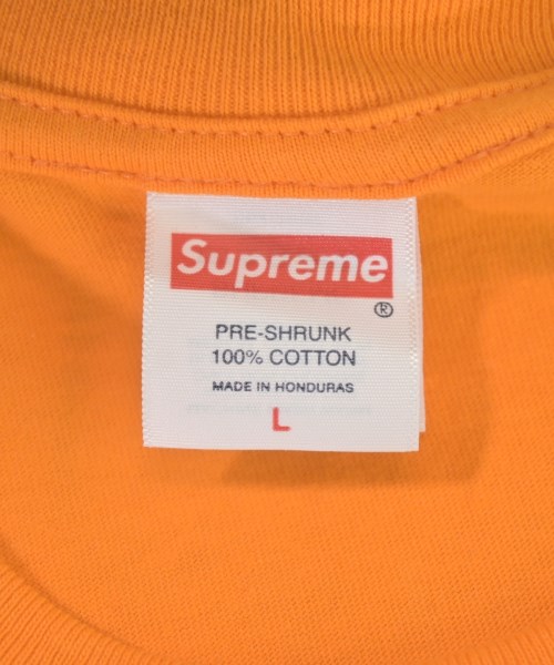 Supreme（シュプリーム）Tシャツ・カットソー オレンジ サイズ:L メンズ/2200706319088