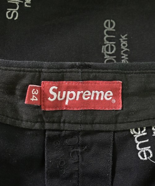 Supreme（シュプリーム）ショートパンツ 黒 サイズ:34(XL位) メンズ/2200706494020