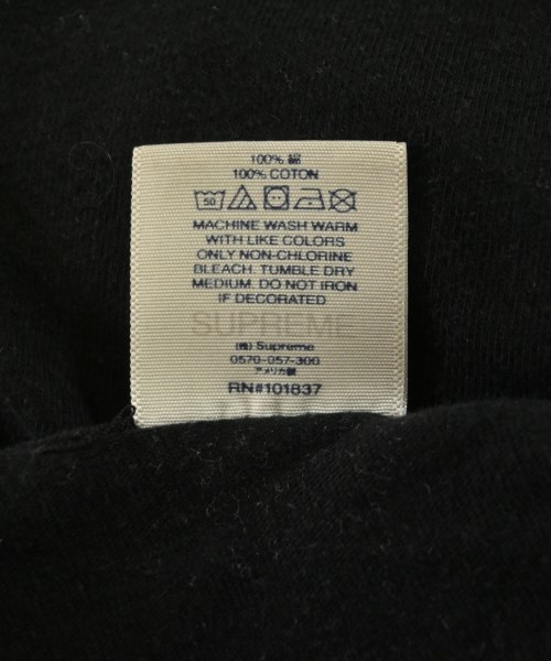 Supreme（シュプリーム）Tシャツ・カットソー 黒 サイズ:XL メンズ/2200706494068