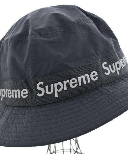 Supreme（シュプリーム）ハット 黒 サイズ:S/M メンズ/2200706518030