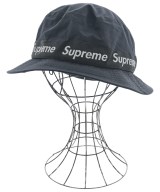 Supreme（シュプリーム）ハット 黒 サイズ:S/M メンズ/2200706518030