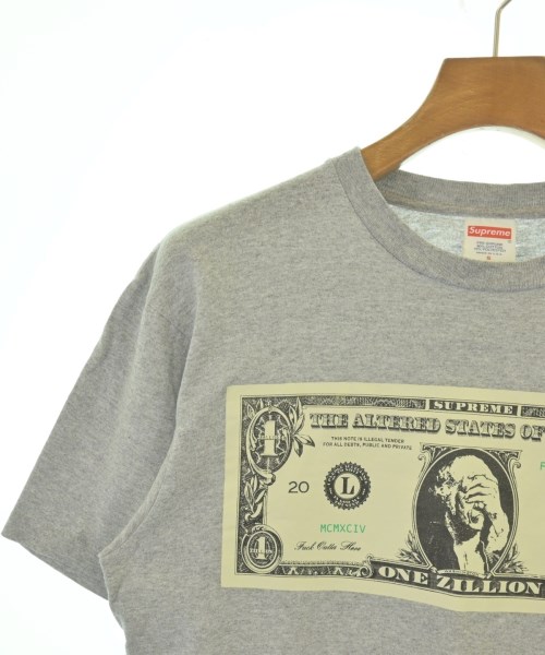Supreme（シュプリーム）Tシャツ・カットソー グレー サイズ:S メンズ/2200706699012
