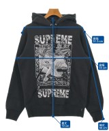 Supreme（シュプリーム）パーカー 黒 サイズ:M メンズ/2200705804028