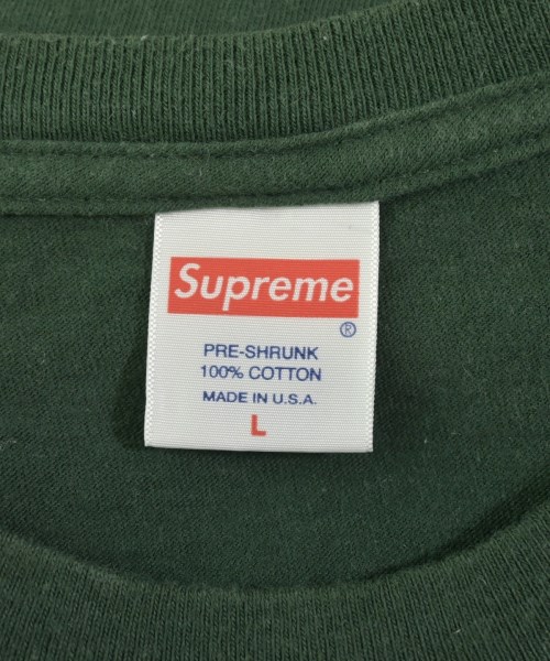 Supreme（シュプリーム）Tシャツ・カットソー 緑 サイズ:L メンズ/2200707065014