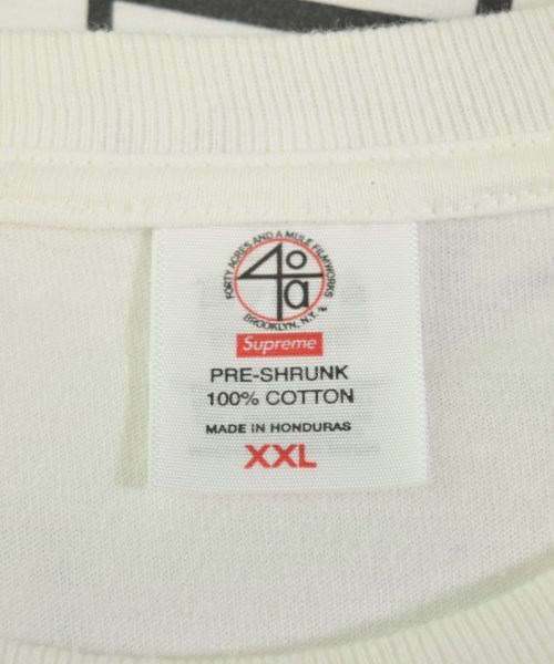 Supreme（シュプリーム）Tシャツ・カットソー 白 サイズ:XXL メンズ/2200707158013
