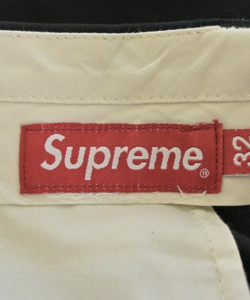 Supreme（シュプリーム）スラックス 黒 サイズ:32(L位) メンズ/2200706264029