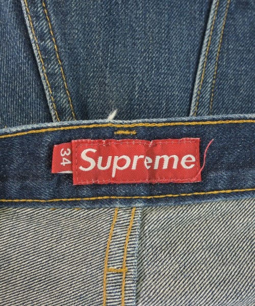 Supreme（シュプリーム）デニムパンツ 紺 サイズ:34(XL位) メンズ/2200707660011