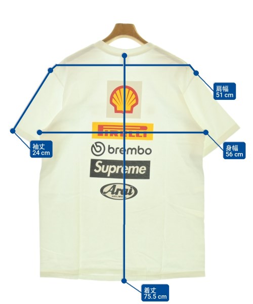 Supreme（シュプリーム）Tシャツ・カットソー 白 サイズ:L メンズ/2200707660059