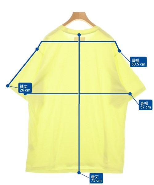 Supreme（シュプリーム）Tシャツ・カットソー 黄 サイズ:L メンズ/2200705450041