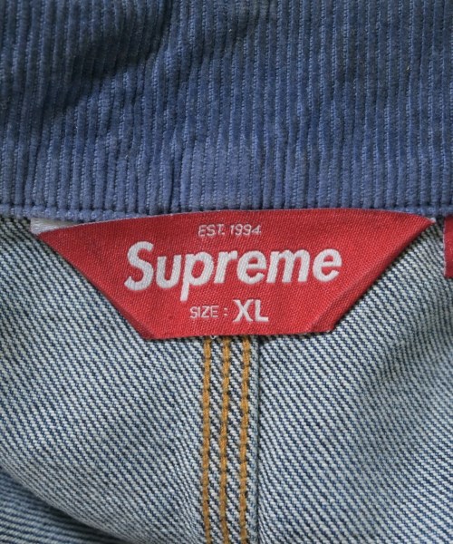 Supreme（シュプリーム）デニムジャケット 青 サイズ:XL メンズ/2200707760032