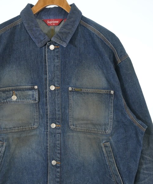 Supreme（シュプリーム）デニムジャケット 青 サイズ:XL メンズ/2200707760032
