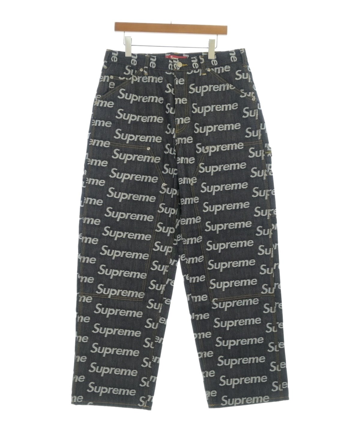 Supreme（シュプリーム）デニムパンツ 紺 サイズ:34(XL位) メンズ
