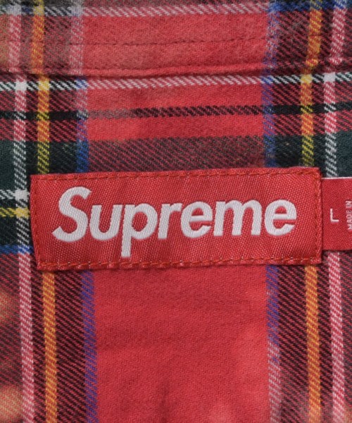 Supreme（シュプリーム）カジュアルシャツ 赤 サイズ:L メンズ/2200707760094