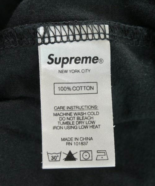 Supreme（シュプリーム）Tシャツ・カットソー 黒 サイズ:L メンズ/2200707335278