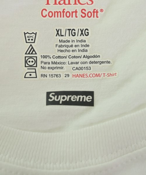 Supreme（シュプリーム）Tシャツ・カットソー 白 サイズ:XL メンズ/2200707335285