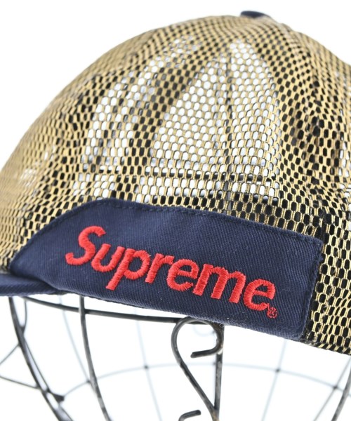 Supreme（シュプリーム）キャップ ゴールド サイズ:- メンズ/2200707994024