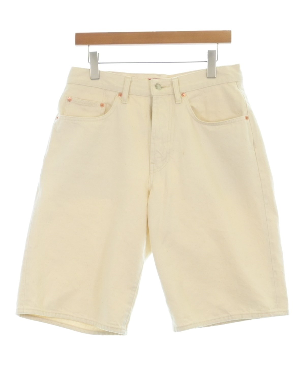 Supreme（シュプリーム）ショートパンツ 白 サイズ:30(M位) メンズ