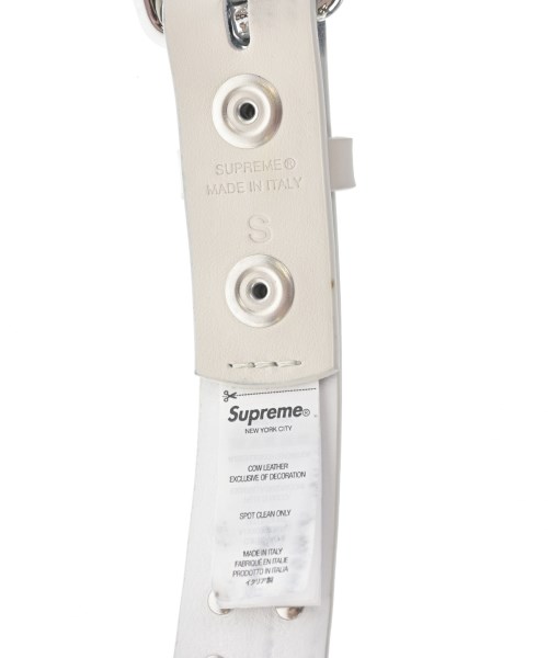 Supreme（シュプリーム）ベルト 白 サイズ:- メンズ/2200708238059