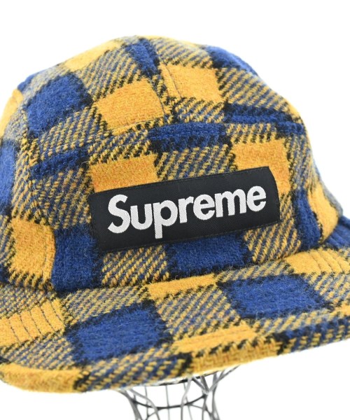 Supreme（シュプリーム）キャップ 黄 サイズ:- メンズ/2200708737071