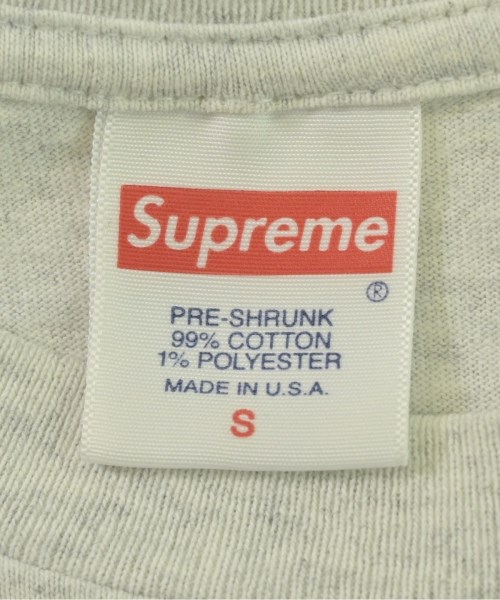 Supreme（シュプリーム）Tシャツ・カットソー グレー サイズ:S メンズ/2200709060017