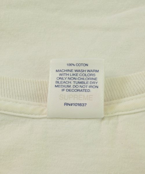 Supreme（シュプリーム）Tシャツ・カットソー 白 サイズ:S メンズ/2200709060024