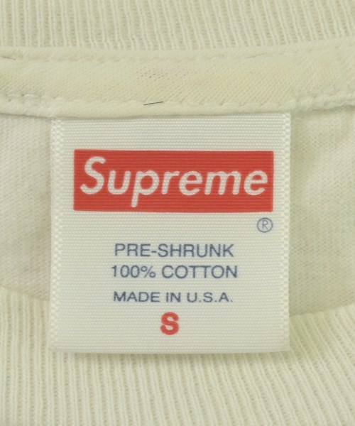 Supreme（シュプリーム）Tシャツ・カットソー 白 サイズ:S メンズ/2200709060031