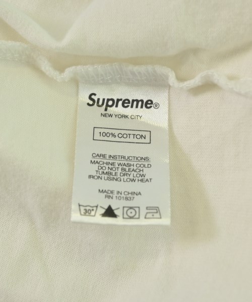 Supreme（シュプリーム）Tシャツ・カットソー 白 サイズ:S メンズ/2200709060086