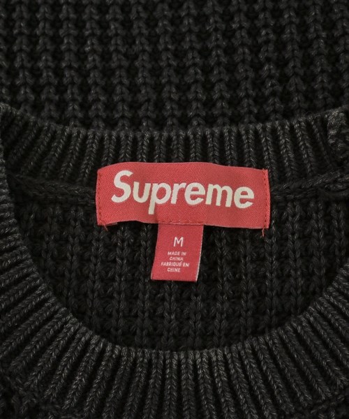 Supreme（シュプリーム）ニット・セーター 黒 サイズ:M メンズ/2200709131052