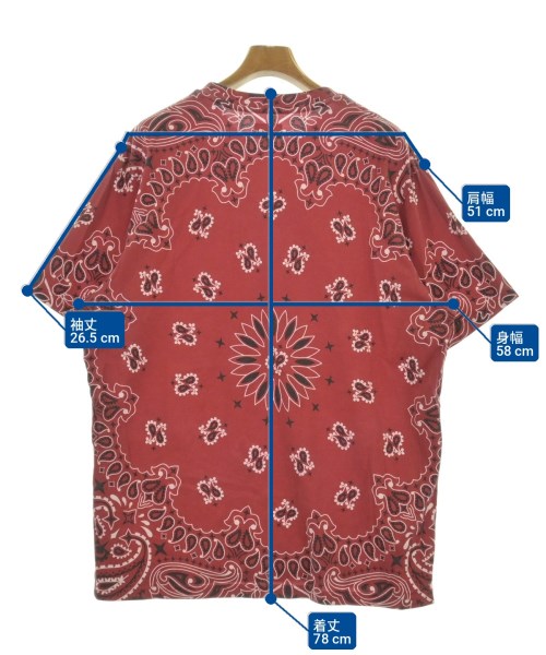 Supreme（シュプリーム）Tシャツ・カットソー 赤 サイズ:XL メンズ/2200705238120