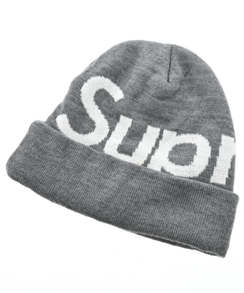 Supreme（シュプリーム）ニットキャップ・ビーニー グレー サイズ:- メンズ/2200705656351