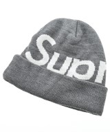 Supreme（シュプリーム）ニットキャップ・ビーニー グレー サイズ:- メンズ/2200705656351