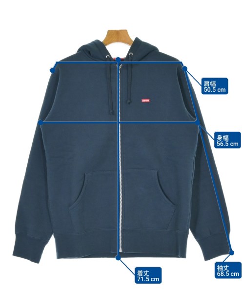 Supreme（シュプリーム）パーカー 紺 サイズ:M メンズ/2200709161028