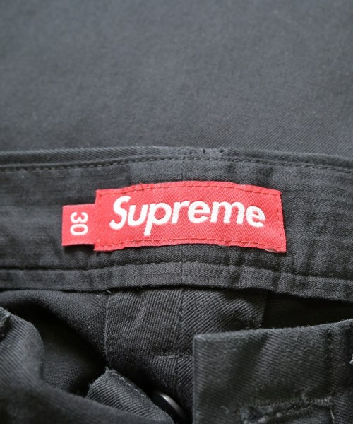 Supreme（シュプリーム）チノパン 黒 サイズ:30(M位) メンズ/2200709746027