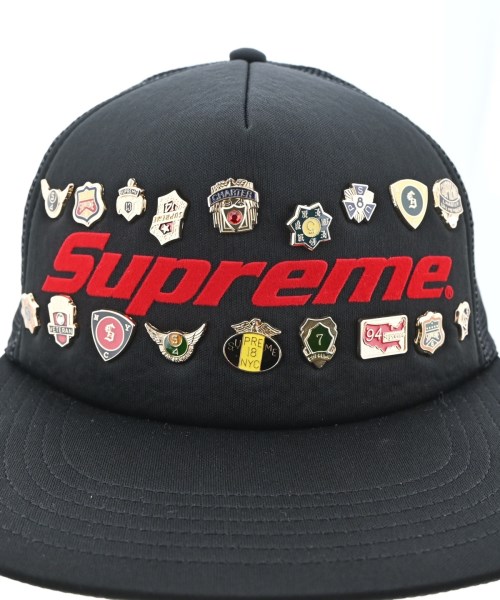 Supreme（シュプリーム）キャップ 黒 サイズ:- メンズ/2200710050052