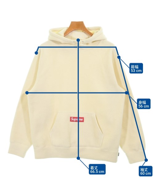 Supreme（シュプリーム）パーカー 白 サイズ:M メンズ/2200707281094