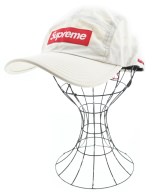 Supreme（シュプリーム）キャップ 白 サイズ:- メンズ/2200707281117