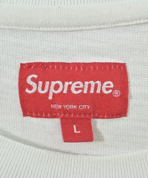 Supreme（シュプリーム）Tシャツ・カットソー 白 サイズ:L メンズ/2200662536086
