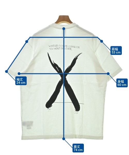 Supreme（シュプリーム）Tシャツ・カットソー 白 サイズ:L メンズ/2200662536093