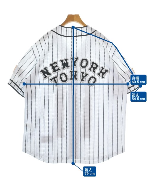 Supreme（シュプリーム）カジュアルシャツ 白 サイズ:L メンズ/2200662618010