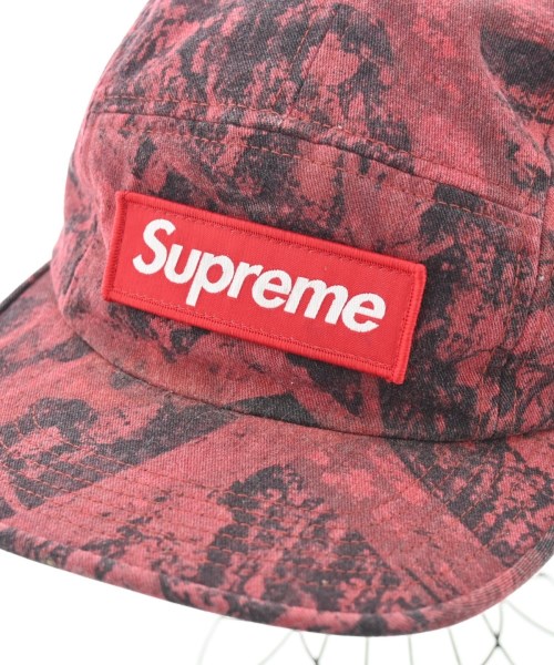 Supreme（シュプリーム）キャップ 赤 サイズ:- メンズ/2200662812043
