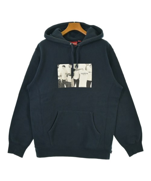 Supreme(シュプリーム)パーカー 紺 サイズ:L/2200660158044