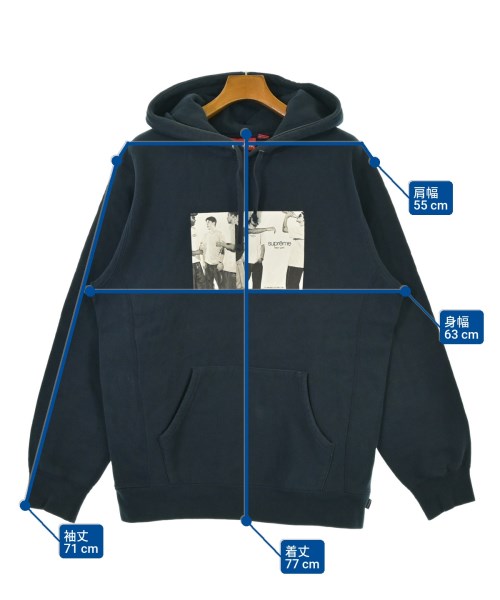 Supreme（シュプリーム）パーカー 紺 サイズ:L メンズ/2200660158044