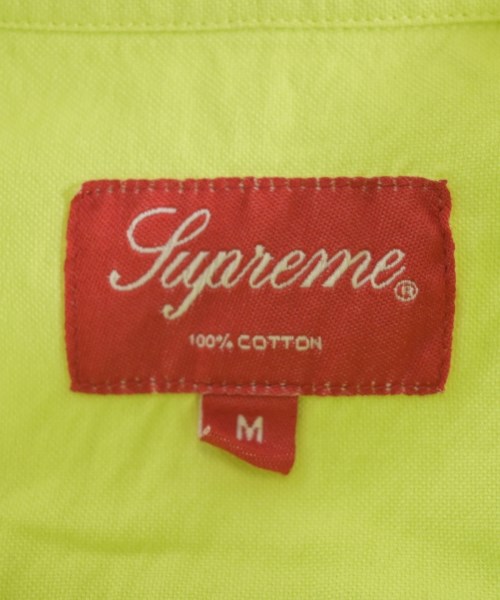 Supreme（シュプリーム）カジュアルシャツ 黄 サイズ:M メンズ/2200663392018