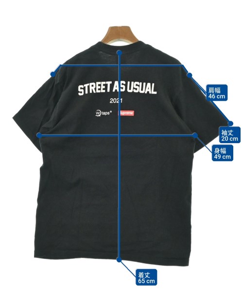 Supreme（シュプリーム）Tシャツ・カットソー 黒 サイズ:M メンズ/2200663242030