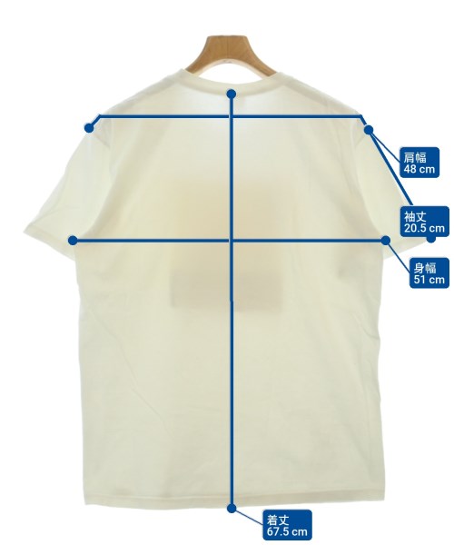 Supreme（シュプリーム）Tシャツ・カットソー 白 サイズ:M メンズ/2200663242054