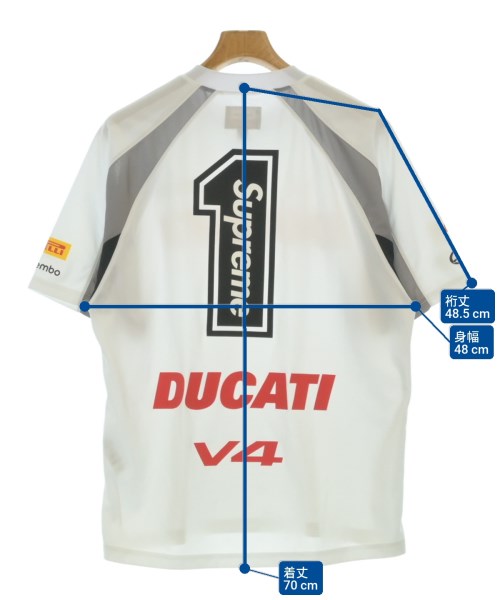 Supreme（シュプリーム）Tシャツ・カットソー 白 サイズ:S メンズ/2200663517039