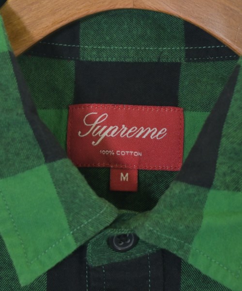Supreme（シュプリーム）カジュアルシャツ 緑 サイズ:M メンズ/2200663615063