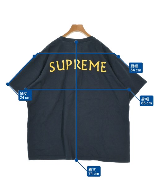 Supreme（シュプリーム）Tシャツ・カットソー 紺 サイズ:XXL メンズ/2200663814053