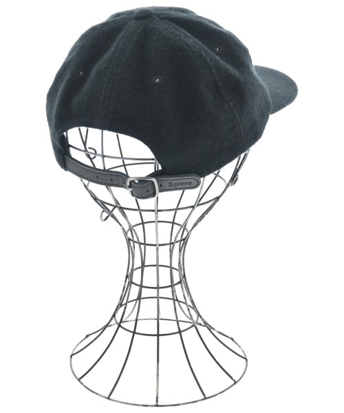 Supreme（シュプリーム）キャップ 黒 サイズ:58cm メンズ/2200663938032